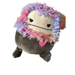 Squishmallow 12” Frumpy Pink/black Bigfoot Jumbo Plushie Official Jazwares New
